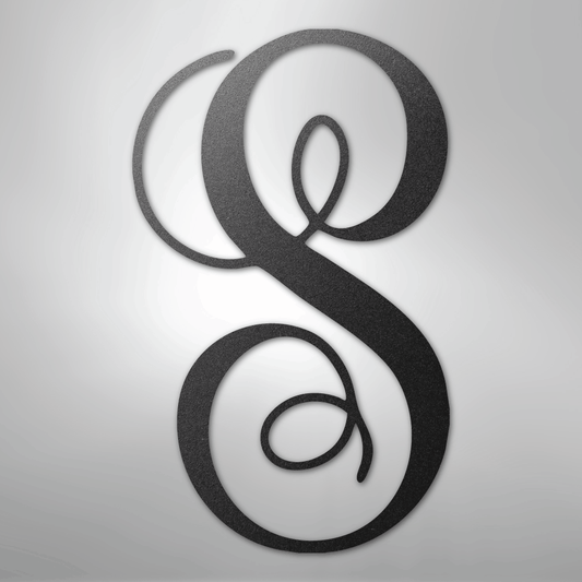 Fancy First Sign Initial & Name Collection – Page 2 – Steel Sign Designs